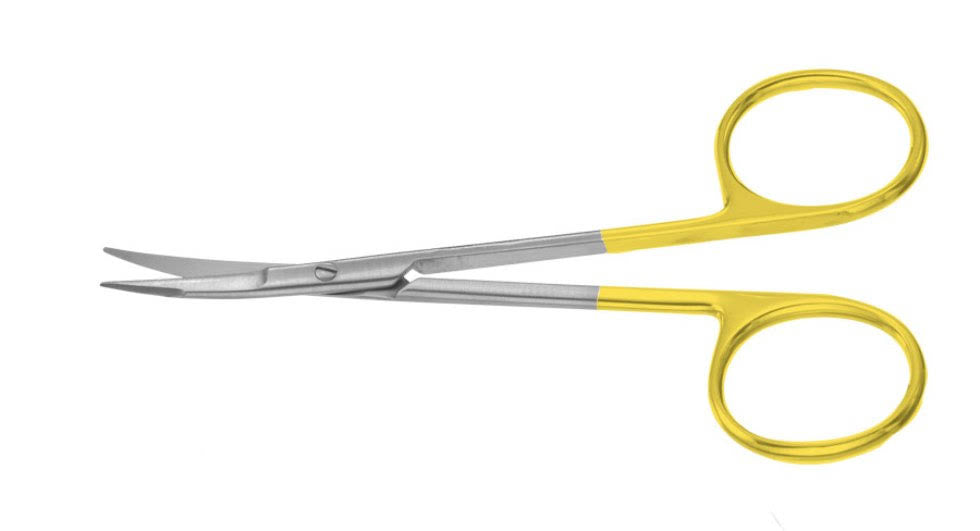 Blepharoplasty Scissors 4-1/2 inch Stainless Steel Tungsten Carbide NonSterile O64149