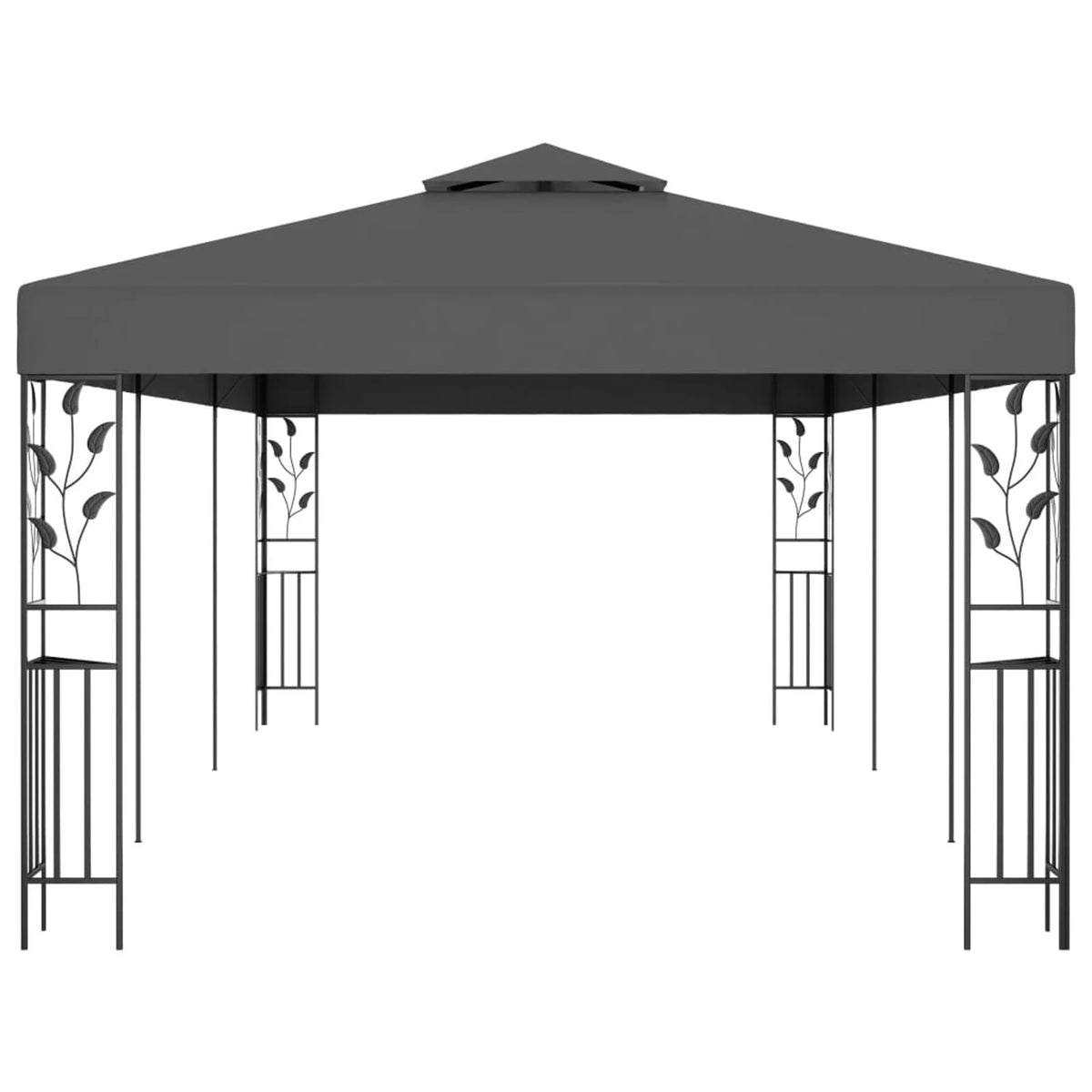 Blue Steel Frame Party Tent Gazebo Canopy Shelter K9524