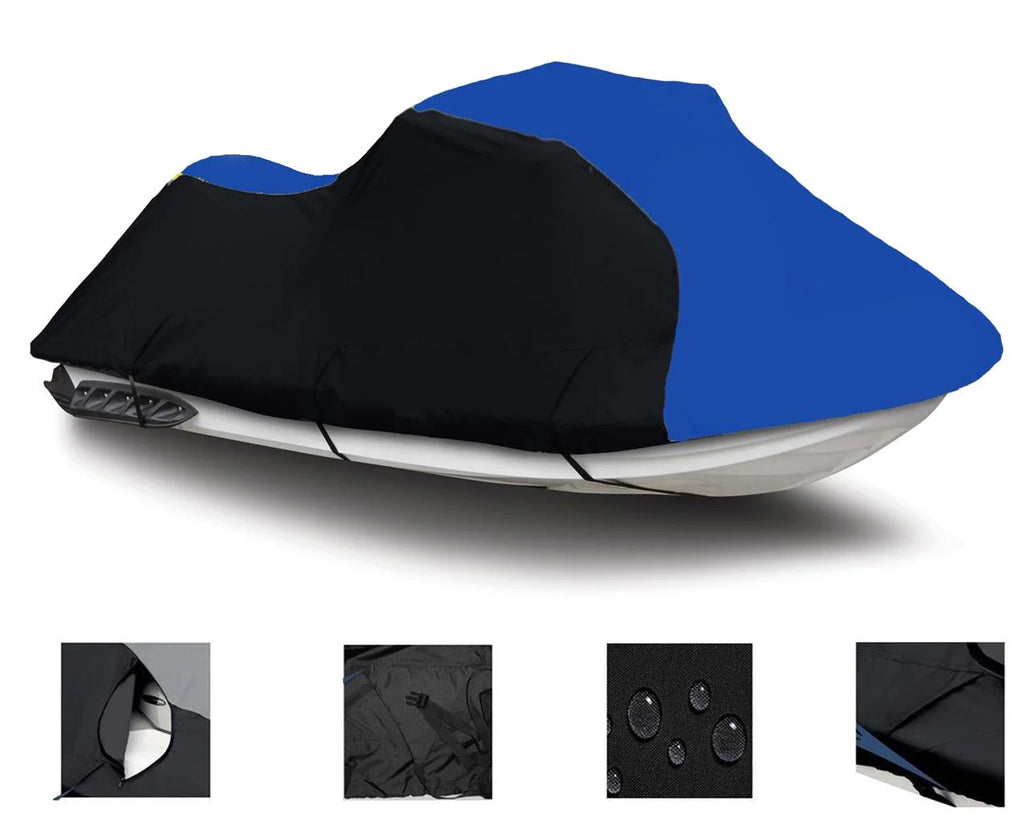 Black Blue Heavy-Duty 600 Denier PWC Cover T406