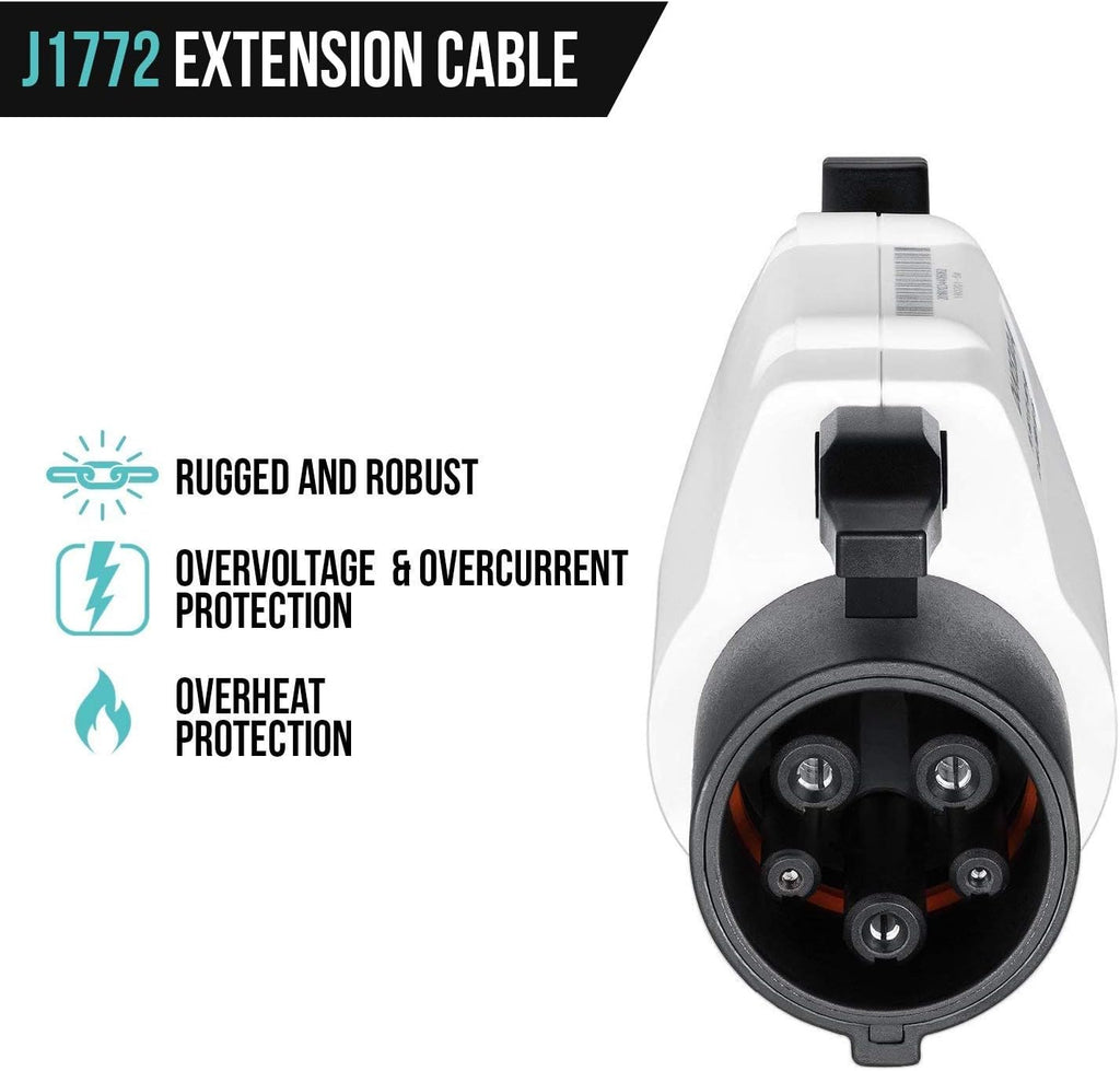 J1772 Extension Cable 40ft/12m for EV Chargers L15843