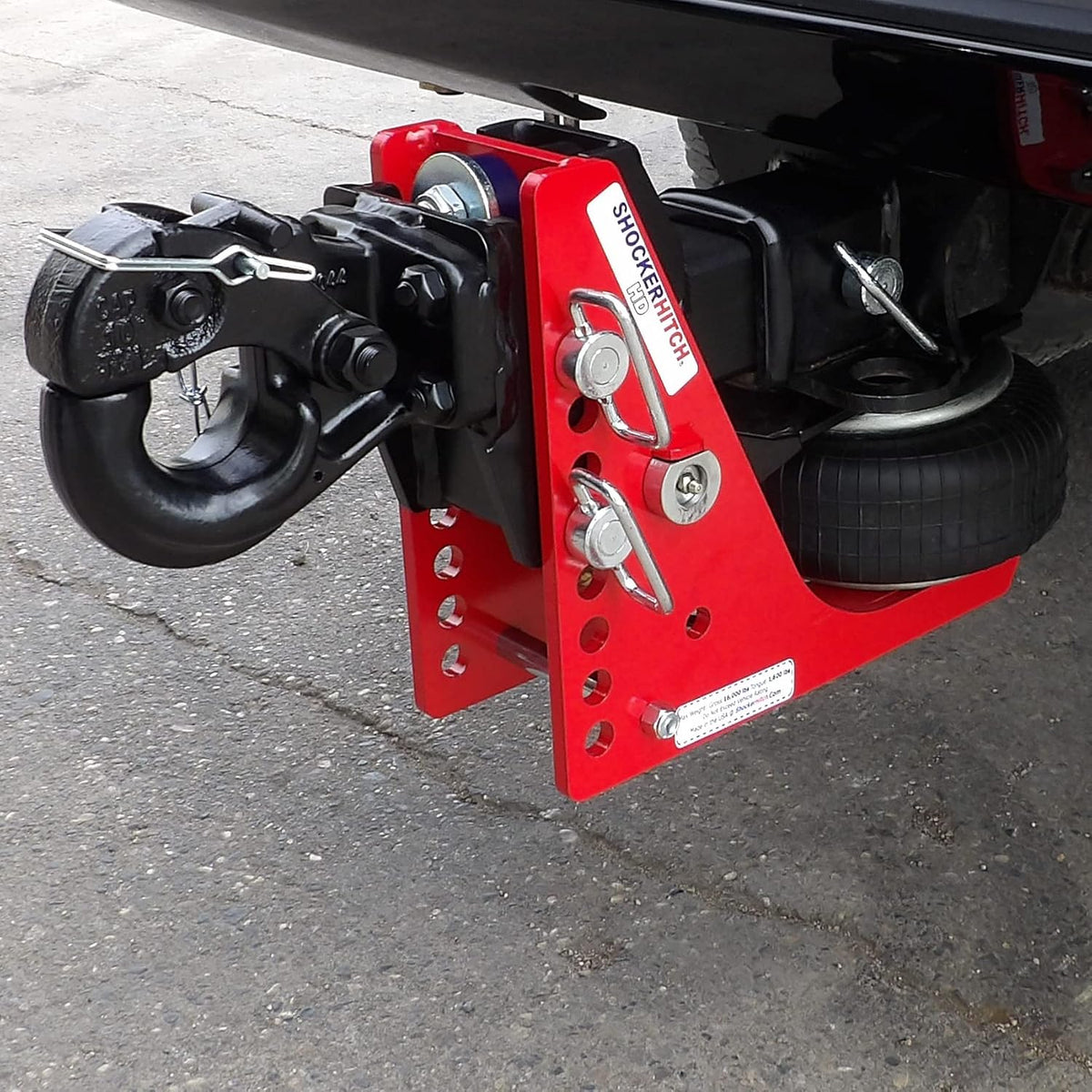 2-1/2" Air Pintle Hitch F9335