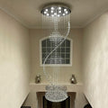 Crystal Spiral Chandelier for Staircase J4297