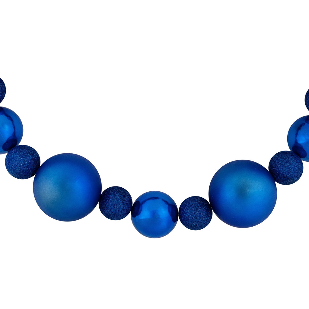 Blue Shatterproof Ball Christmas Garland I54132