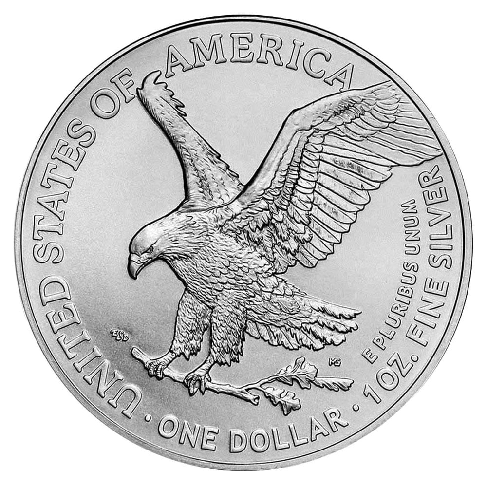 20 - 2023 $1 American Silver Eagle 1 oz BU L380364