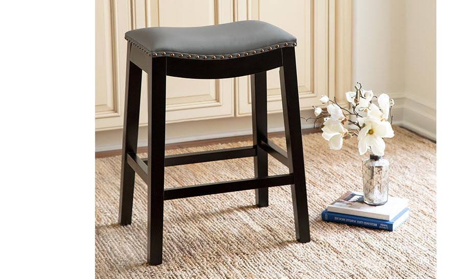 Teal Bonded Leather Counter Stool S14628