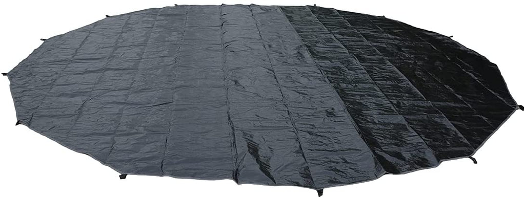 3M Outdoor Black Ultralight PE Round Mat H836