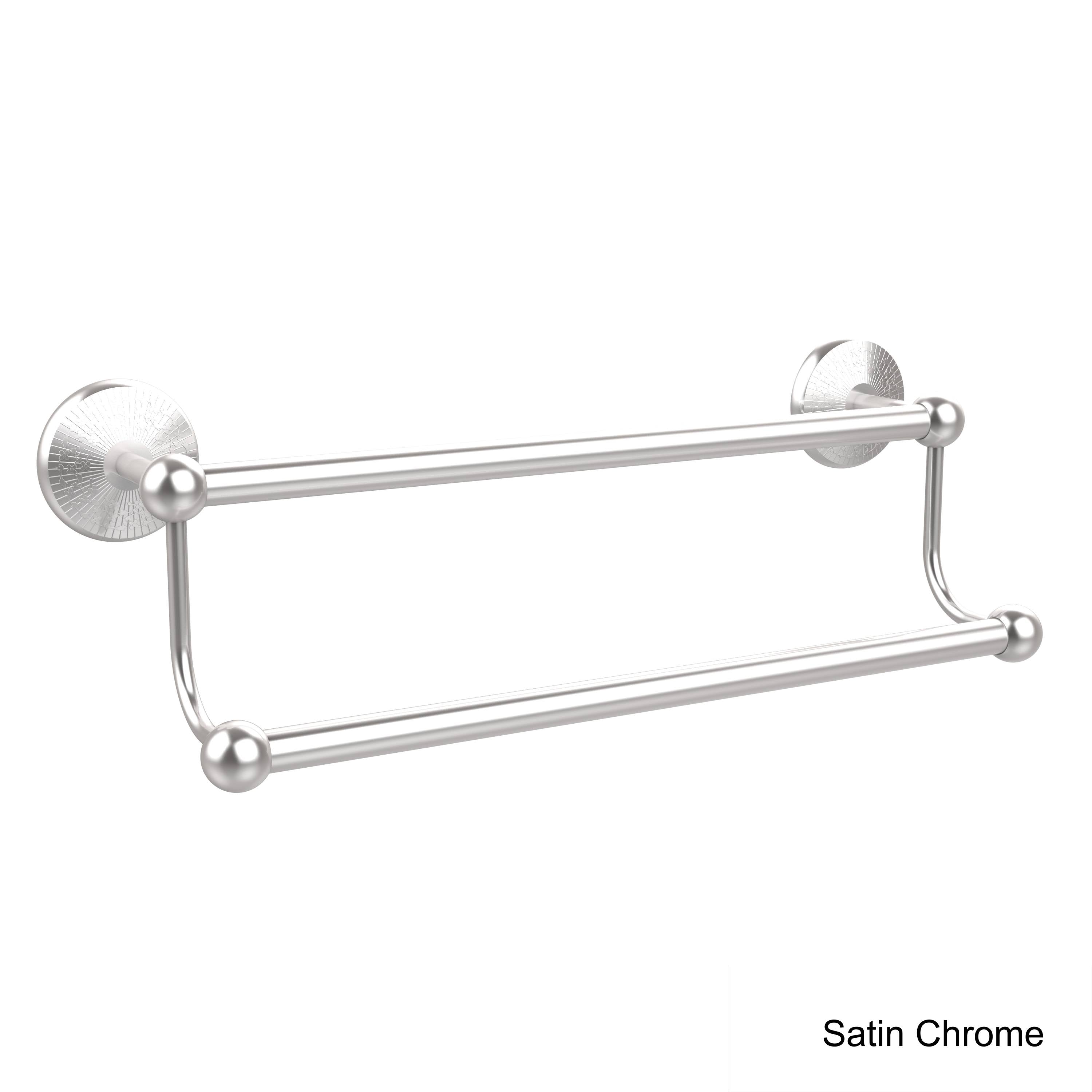18 inch Double Towel Bar Satin Nickel A2443