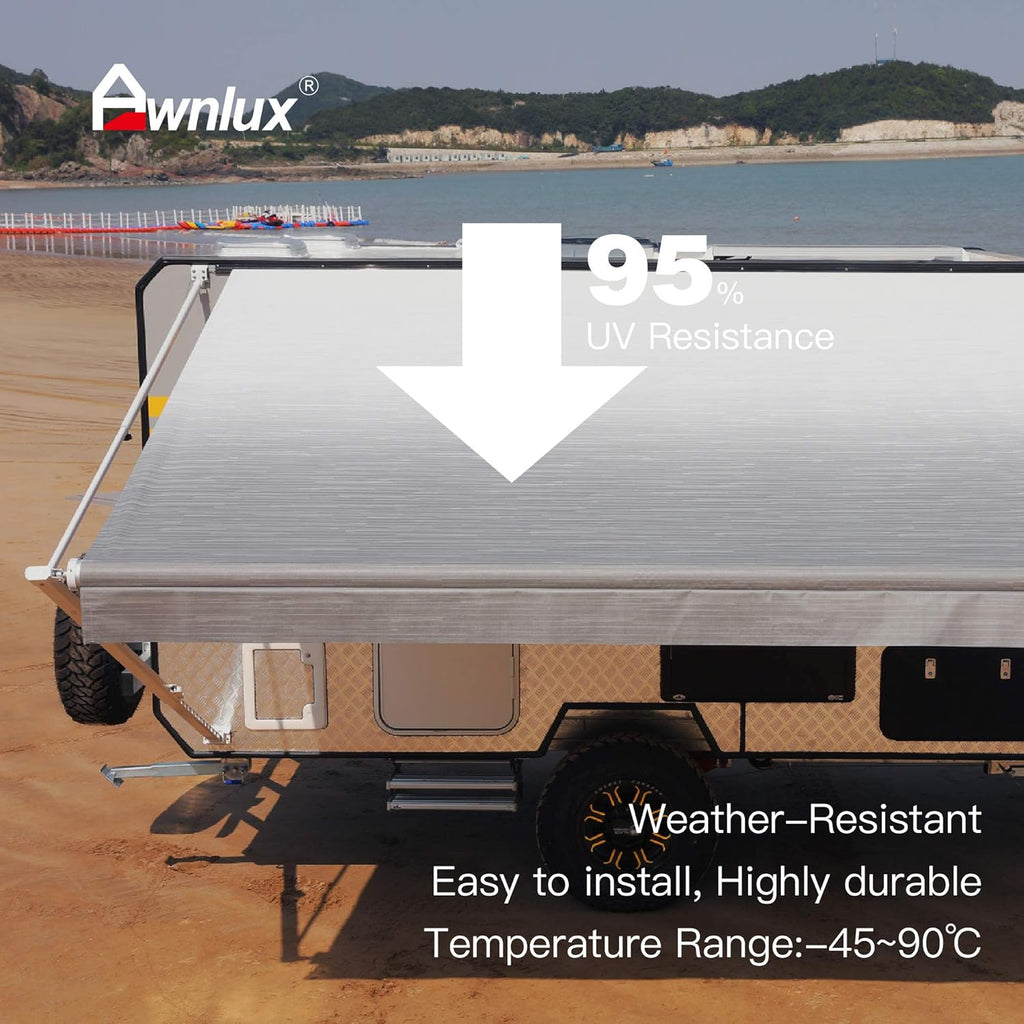 RV Awning De-Flapper Gray Fade-14' I864