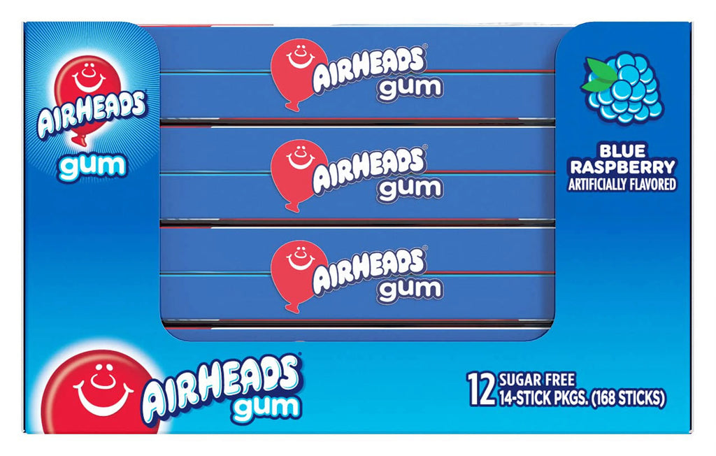 Blue Raspberry Gum - Pack of 12 X487