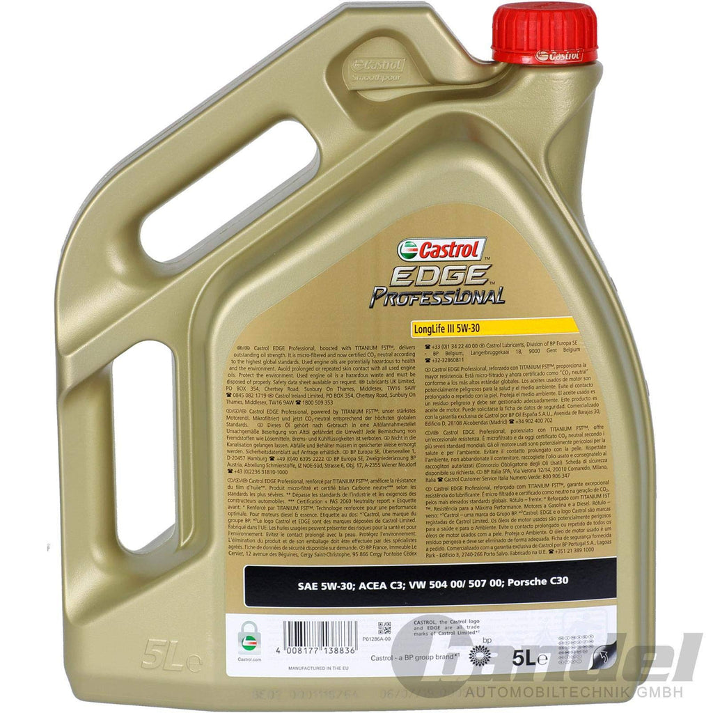 5W-30 5 litres Motor Oil A919143