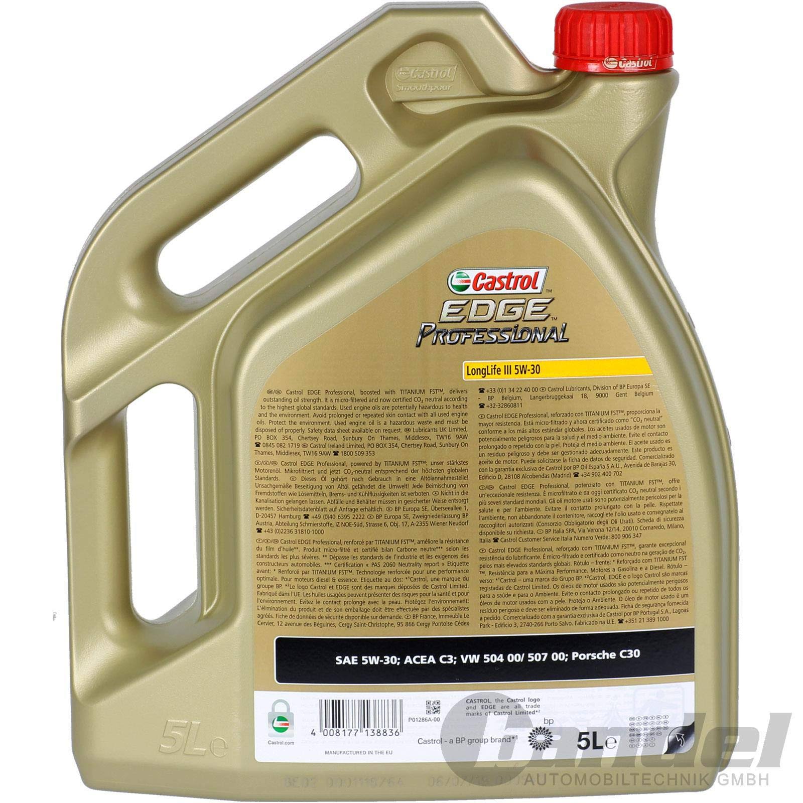 5W-30 5 litres Motor Oil A919143