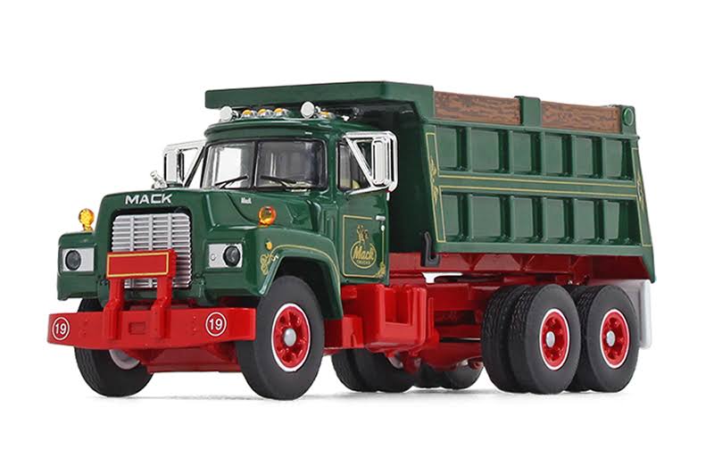 Red Diecast Mack Dump Truck E8409