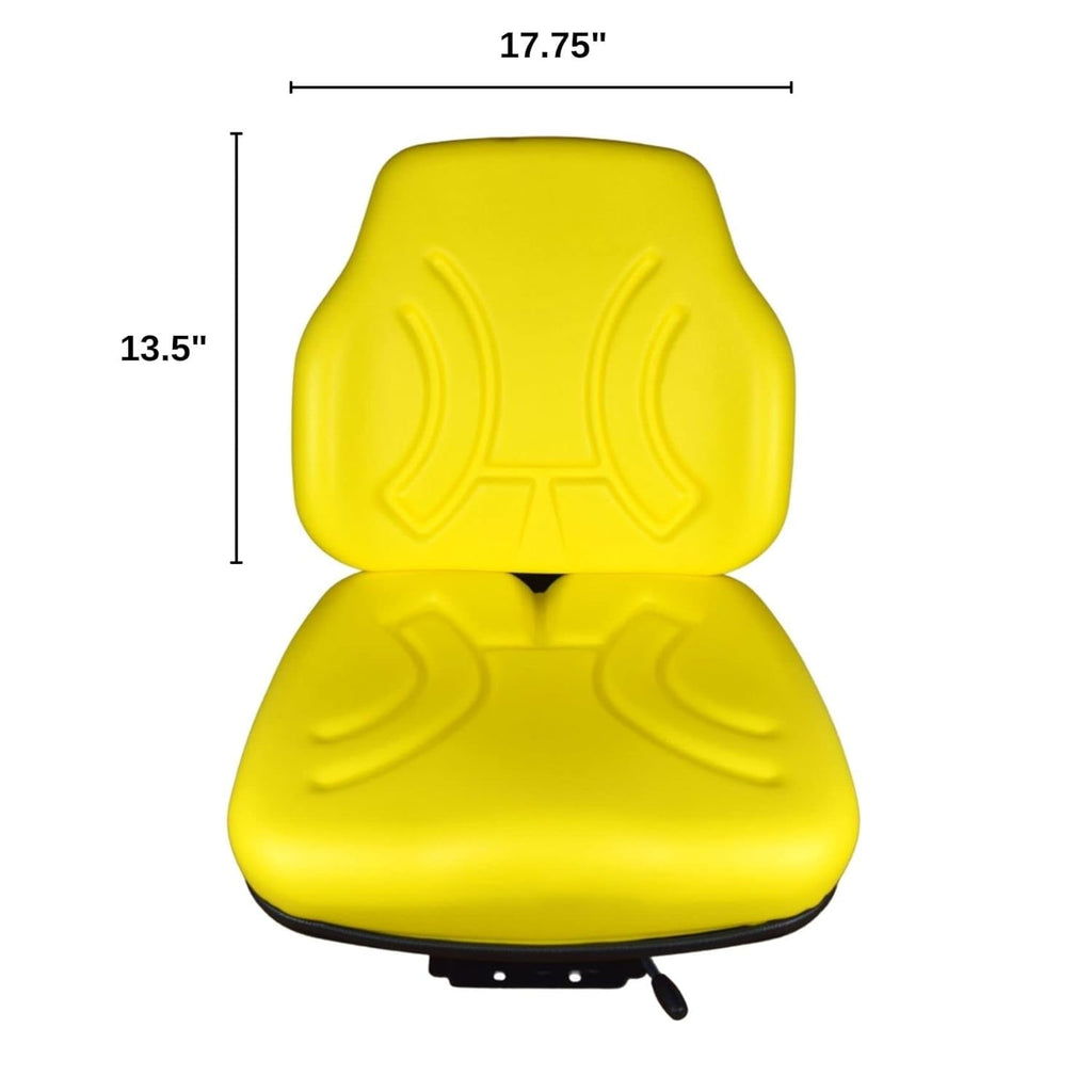 Yellow Suspension Seat for Open Cab Tractor H522355