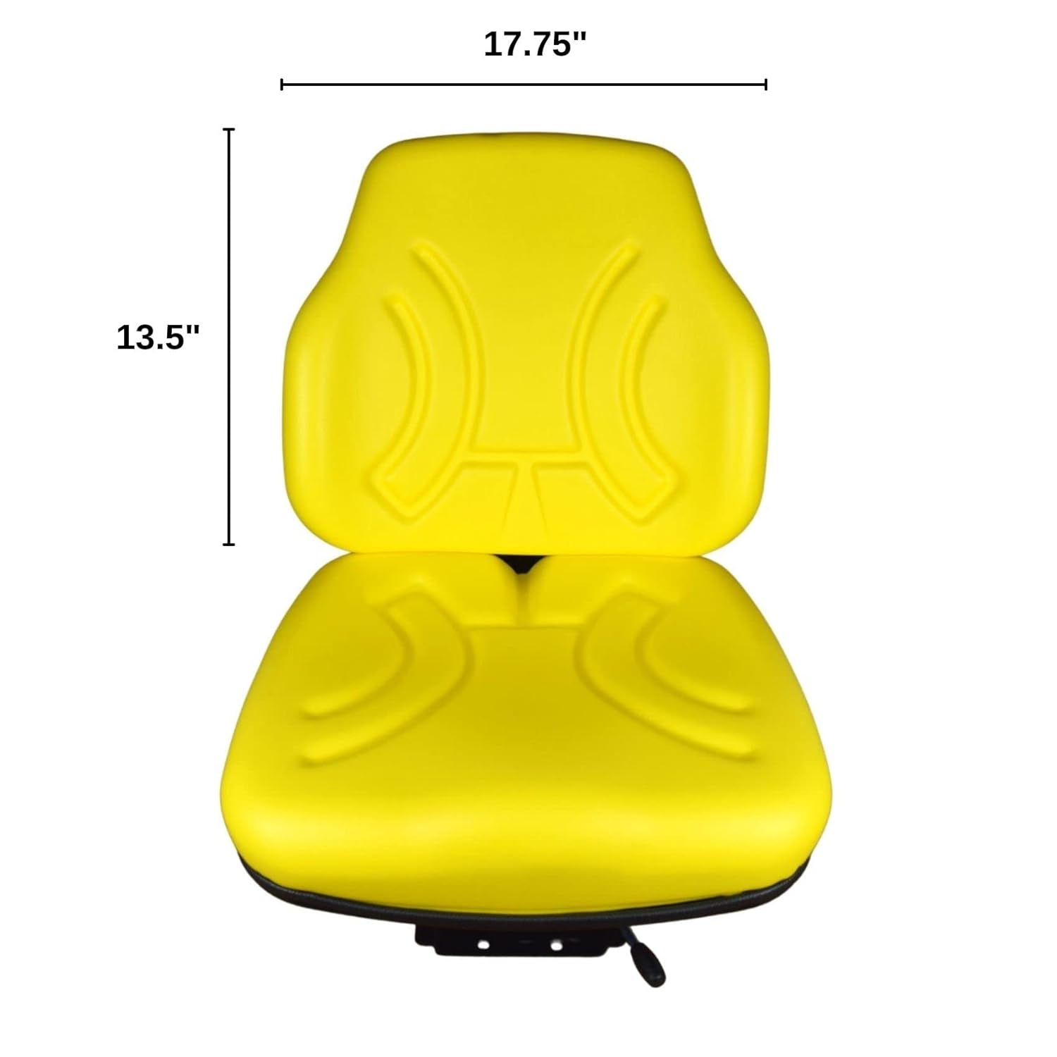 Yellow Suspension Seat for Open Cab Tractor H522355