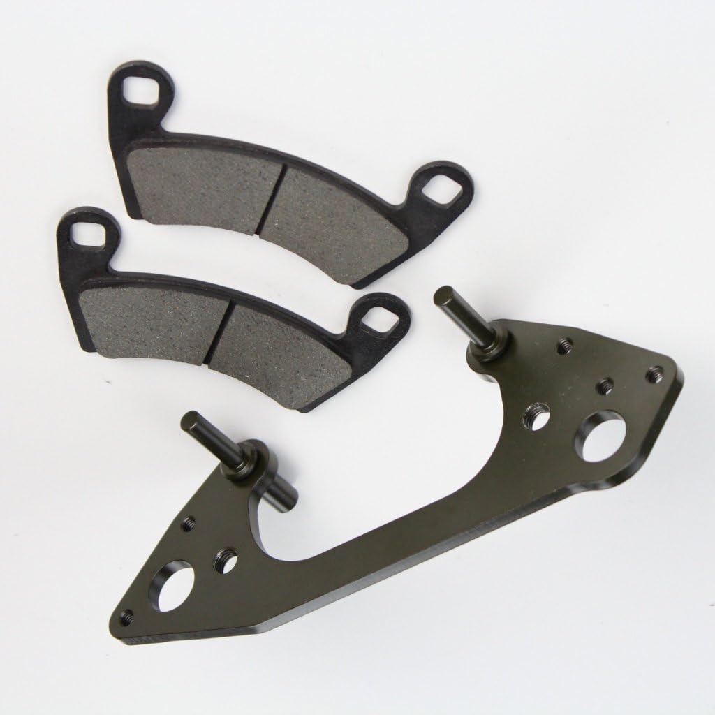 Front Left Brake Caliper Pads Mounting Bracket Pack of 2 H2183