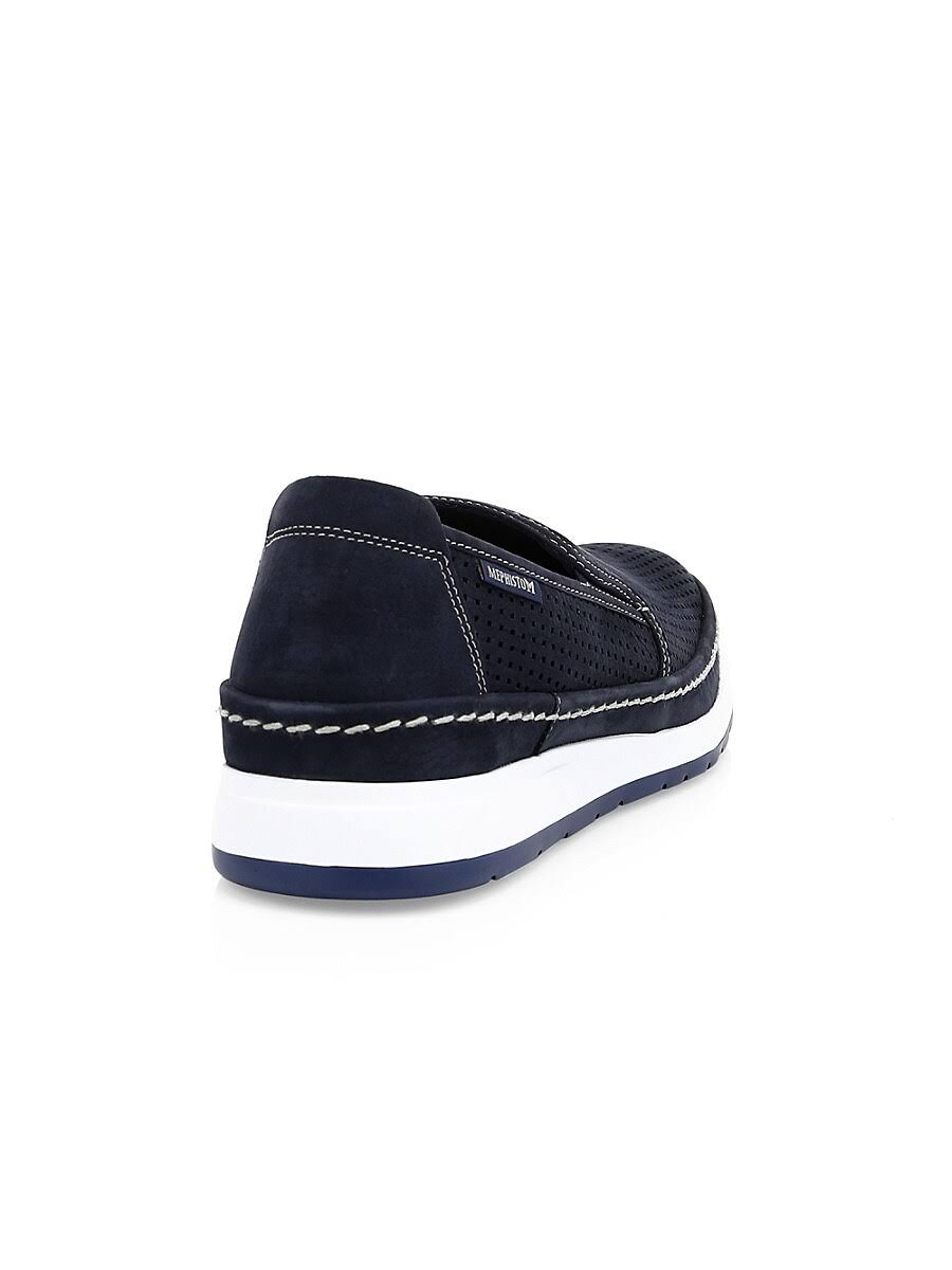 Navy Sportbuck Men&s Perf Shoes P55452
