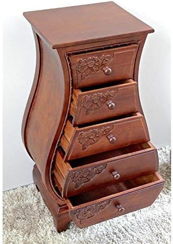 Five Drawer Bombay What Not Chest Z215437