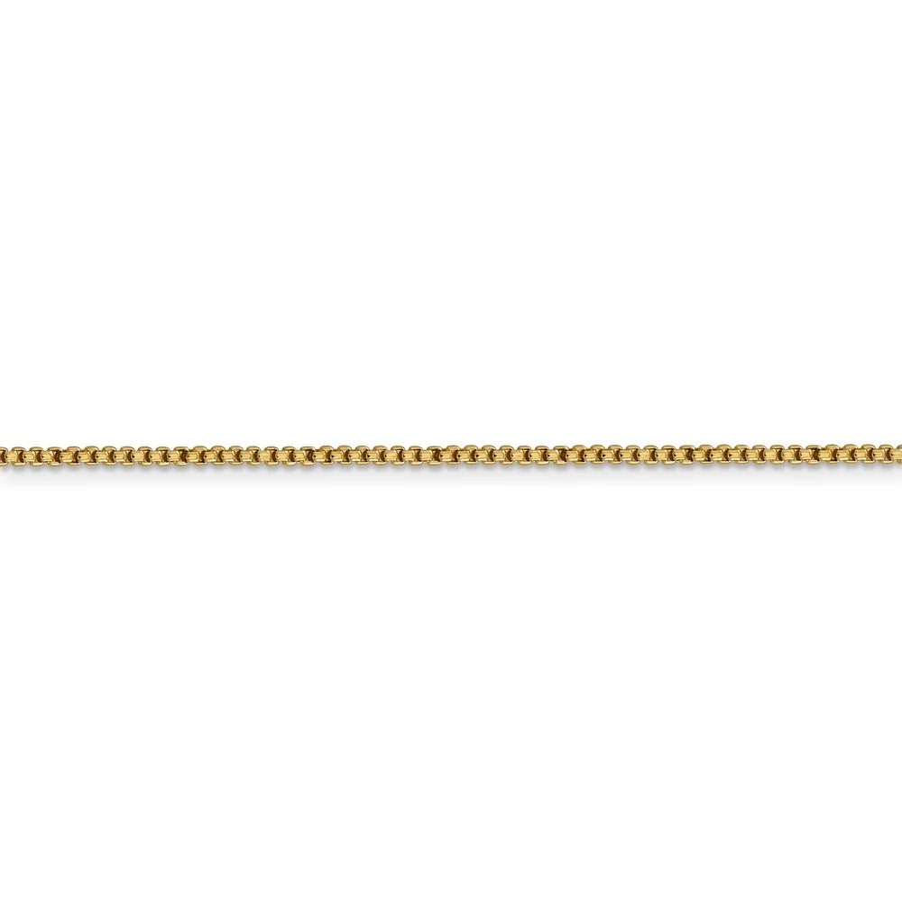 14kt Yellow Gold 24 inch Box Chain with Lobster Clasp G53733