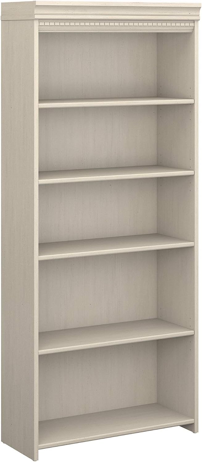 5 Shelf Bookcase, Cape Cod Gray I94701