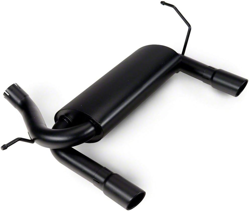 Dual Outlet Axle-Back Exhaust with Black Tips G5447