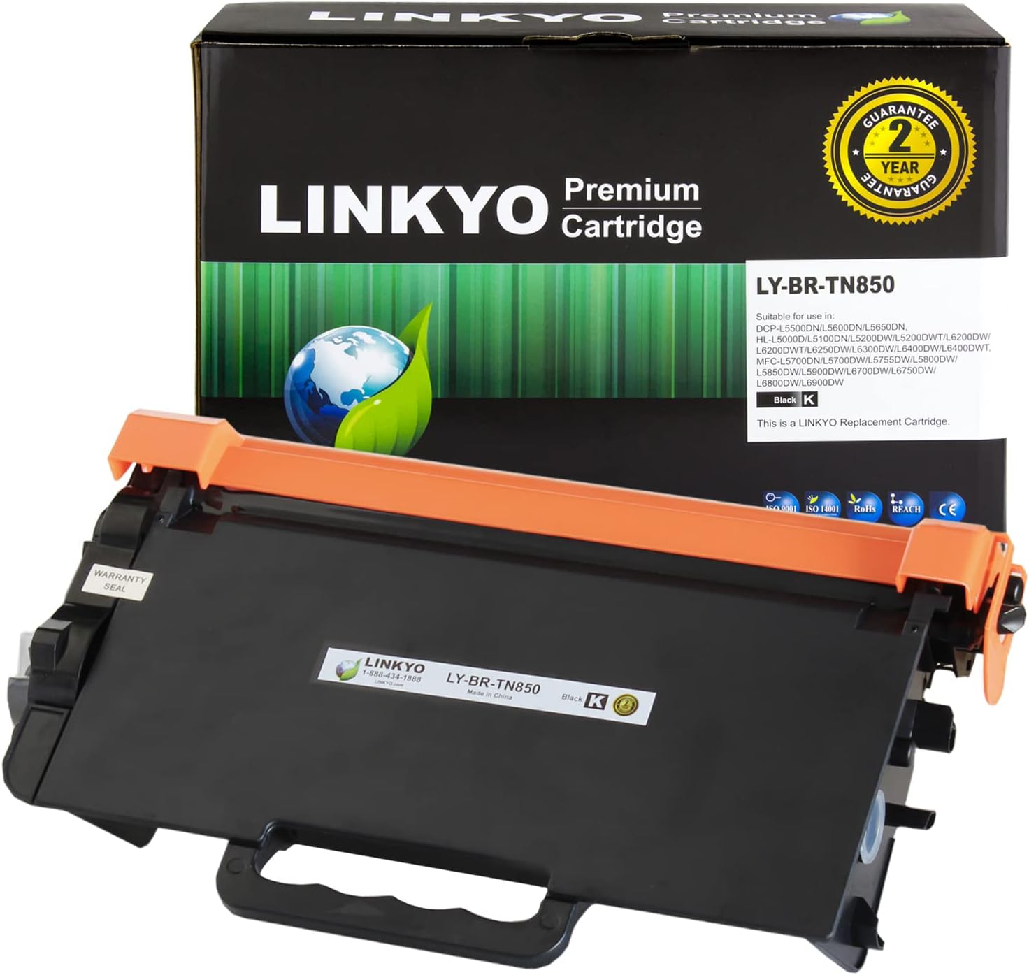 Black High Yield Toner Cartridge O62840