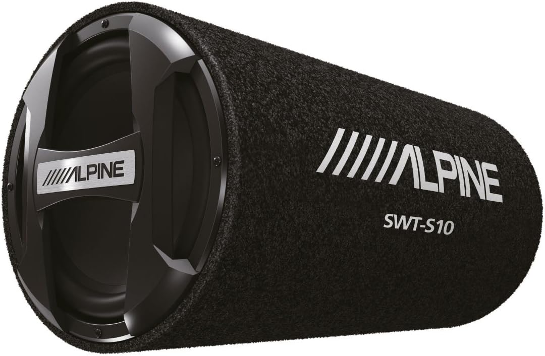 Mono Power Pack Amp with 10" Loaded Tube Subwoofer and Bass Knob Y3310