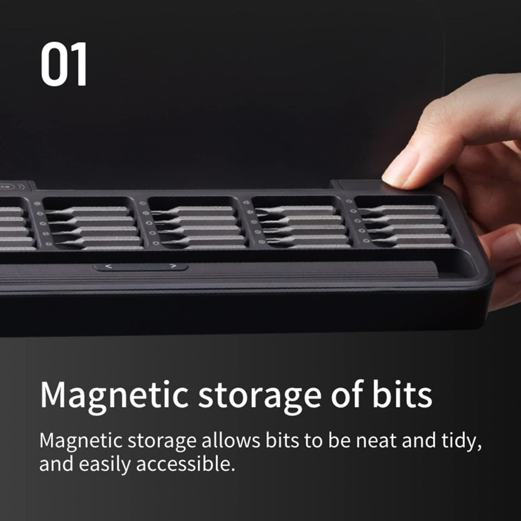 25 in 1 Magnetic Precision Screwdriver Set with S2 Steel C8640