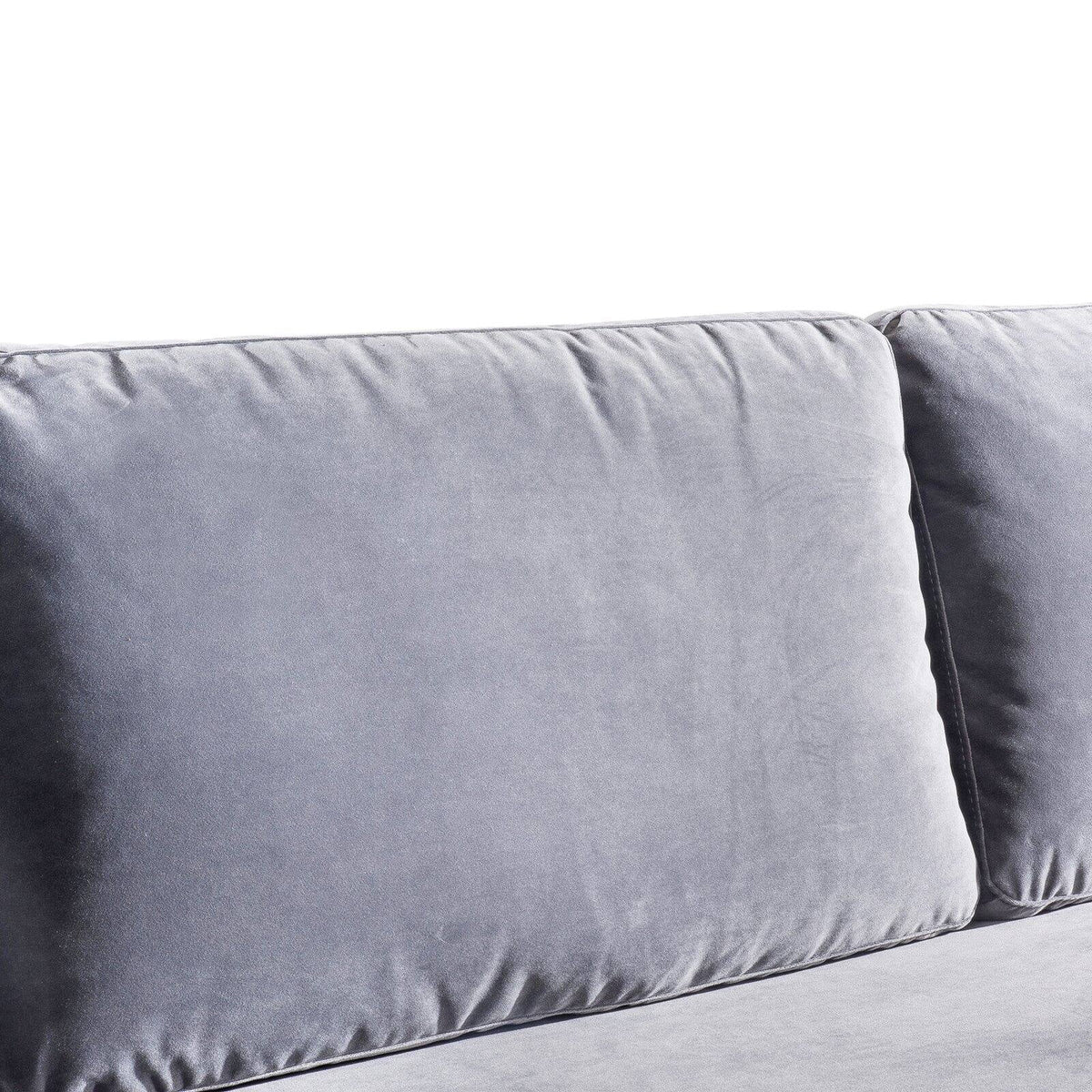 Grey Milan Velvet Sofa X932