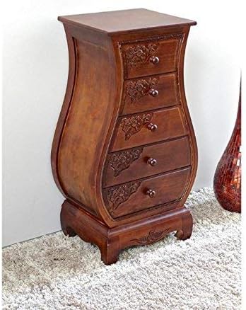 Five Drawer Bombay What Not Chest Z215437