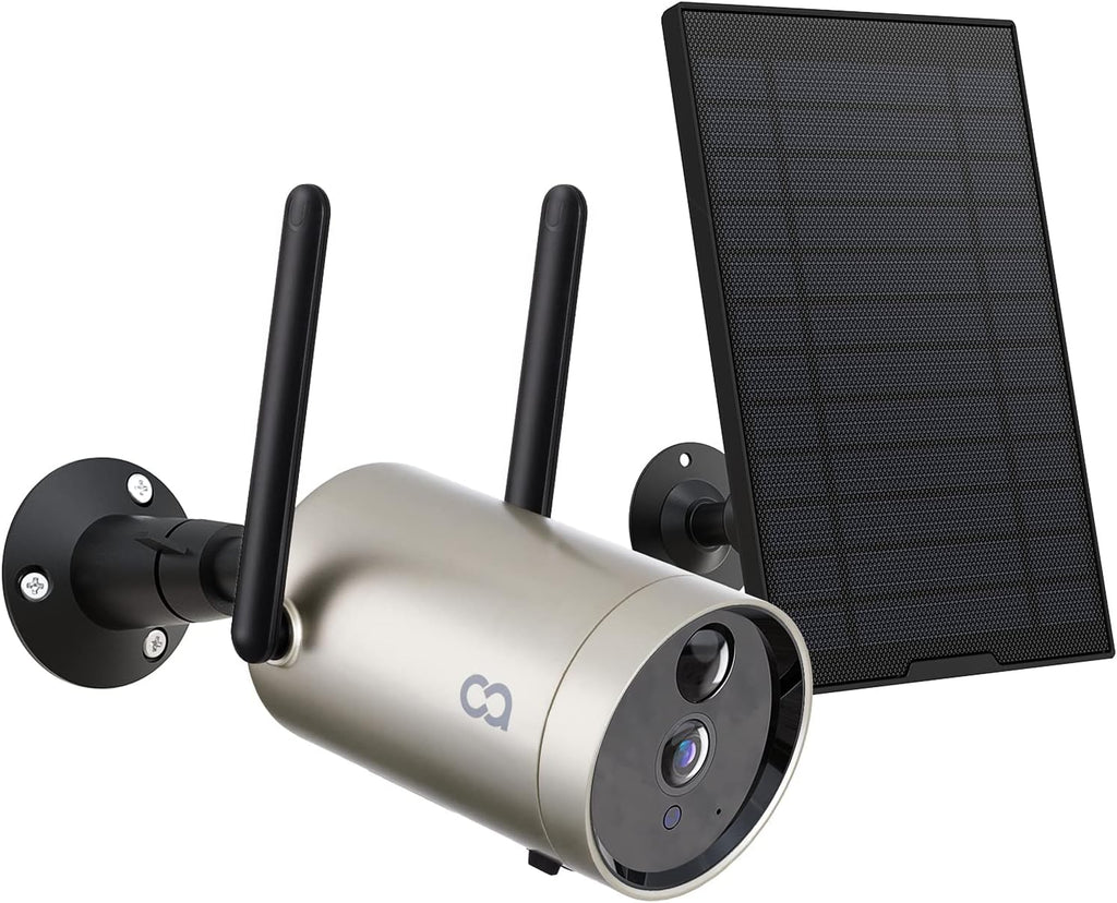 15000mAh Rechargeable Battery Powered WiFi Security Camera, 1080P, IP66 U50286