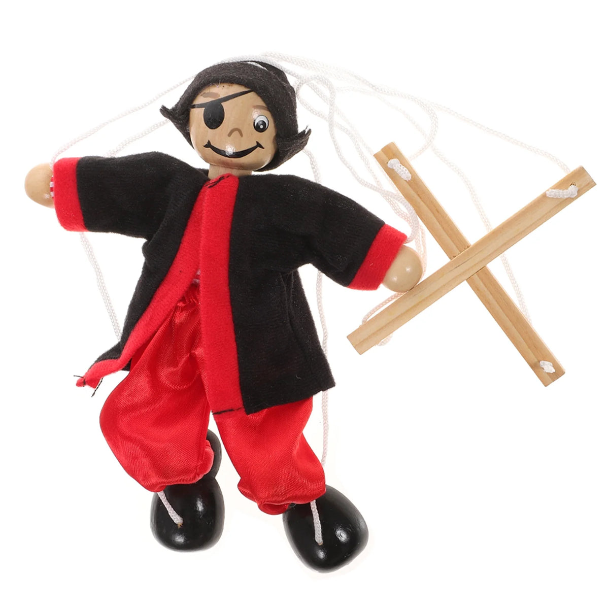 Wood Pirate String Marionette Puppet Toy D906