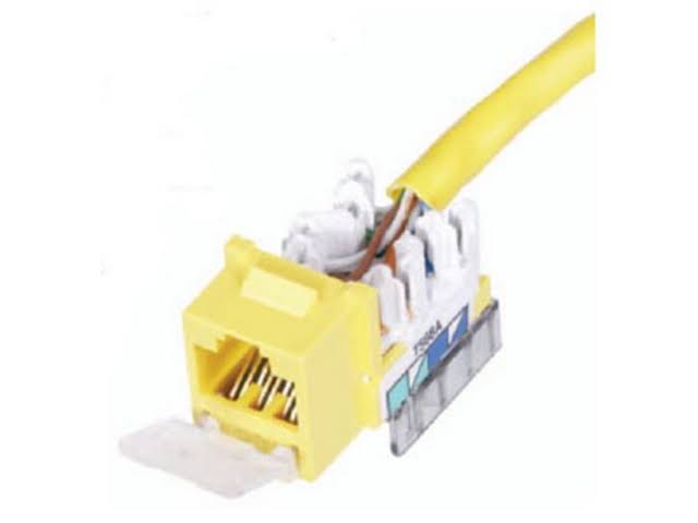 CAT 6 Yellow Network Connector E32130