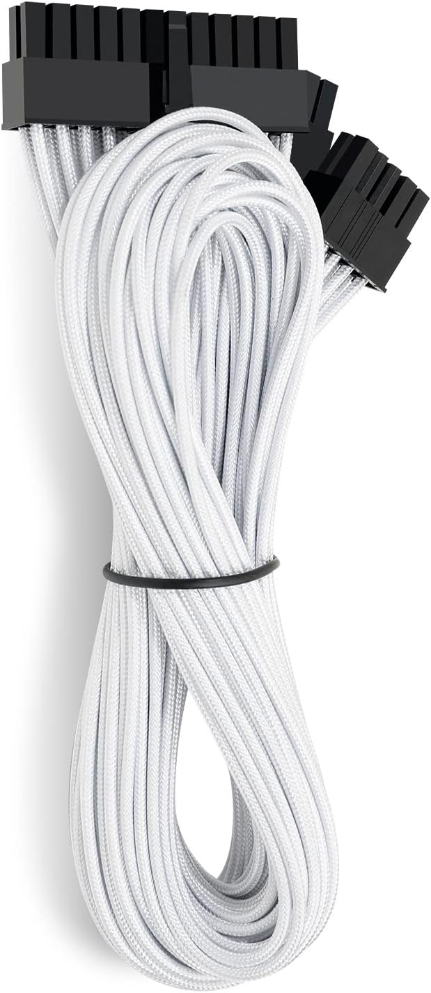 Mod White Sleeved Modular PSU Cable Set O533251