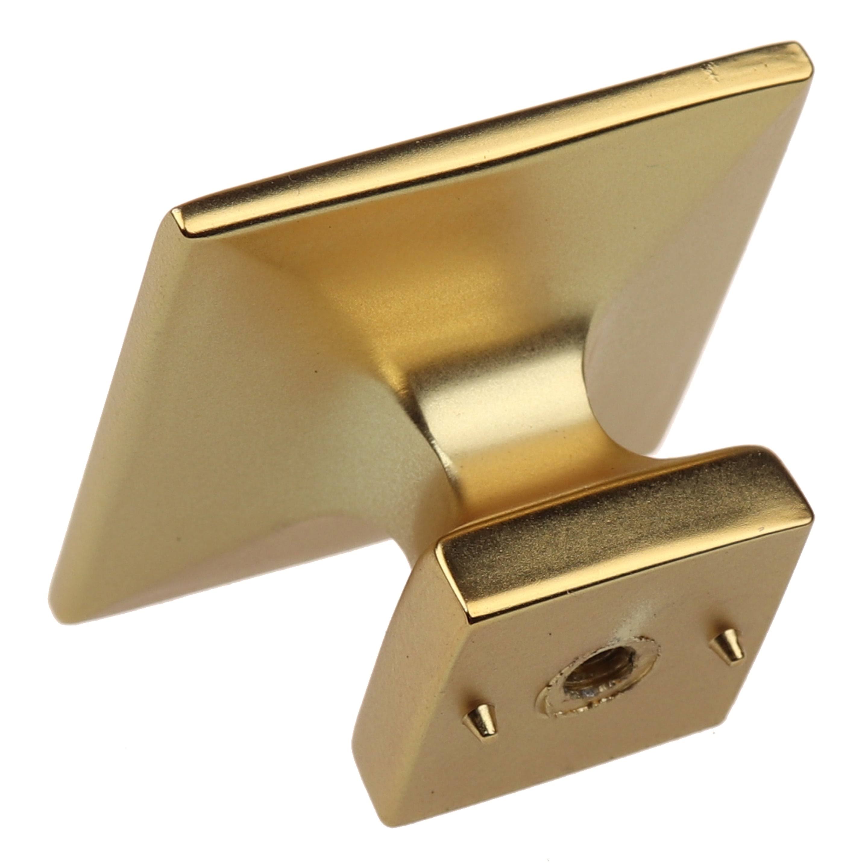 25-Pack Gold Square Cabinet Knobs G949196