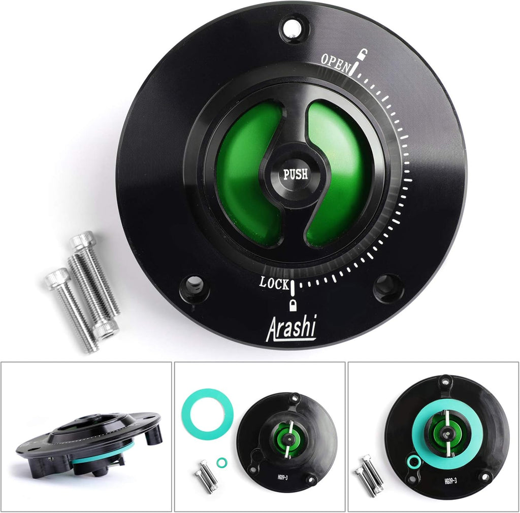 CNC Keyless Fuel Gas Tank Cap For SUZUKI GSXR 600/750/1000 GSR 600/750 R750