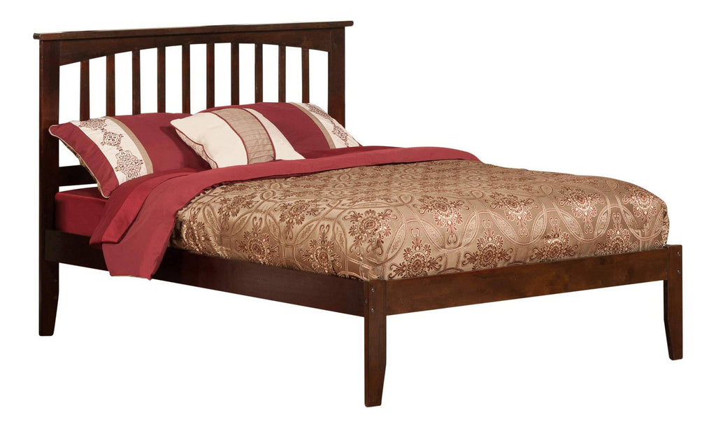 Antique Walnut Full Bed W8060