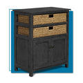 Dark Gray Storage Cabinet Q960