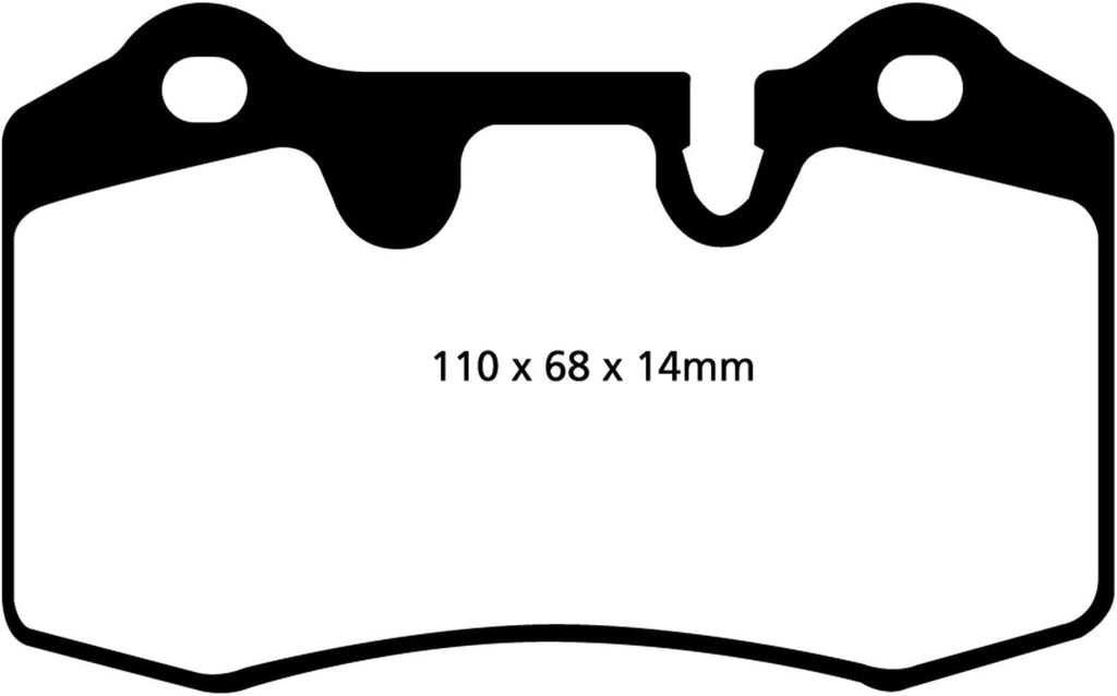 Yellowstuff Street and Track Brake Pad Q9796