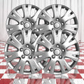 Set of 4 Silver 7 Split Spoke 16" Wheel Covers S116