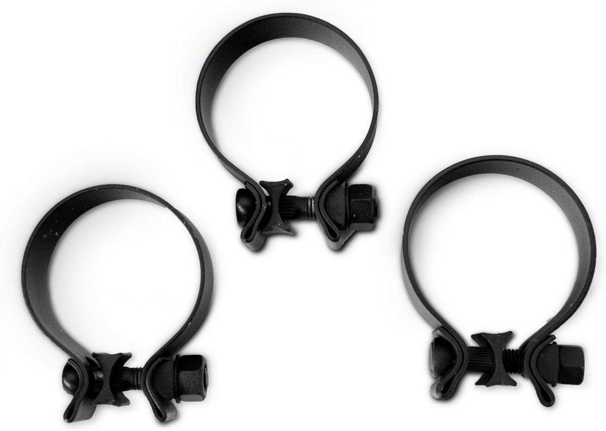 Dual Outlet Axle-Back Exhaust with Black Tips G5447
