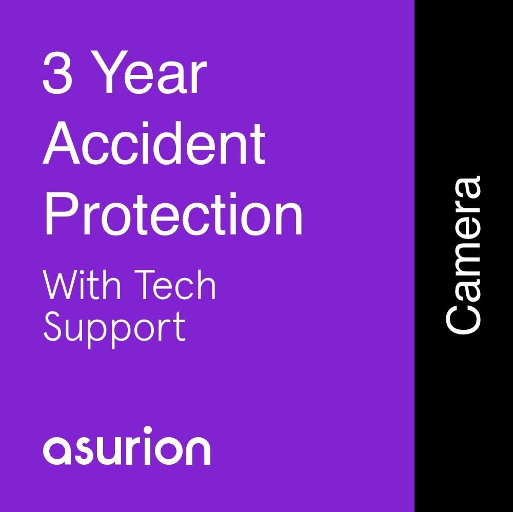 3 Year Camera Accident Protection Plan with Tech Support L104539