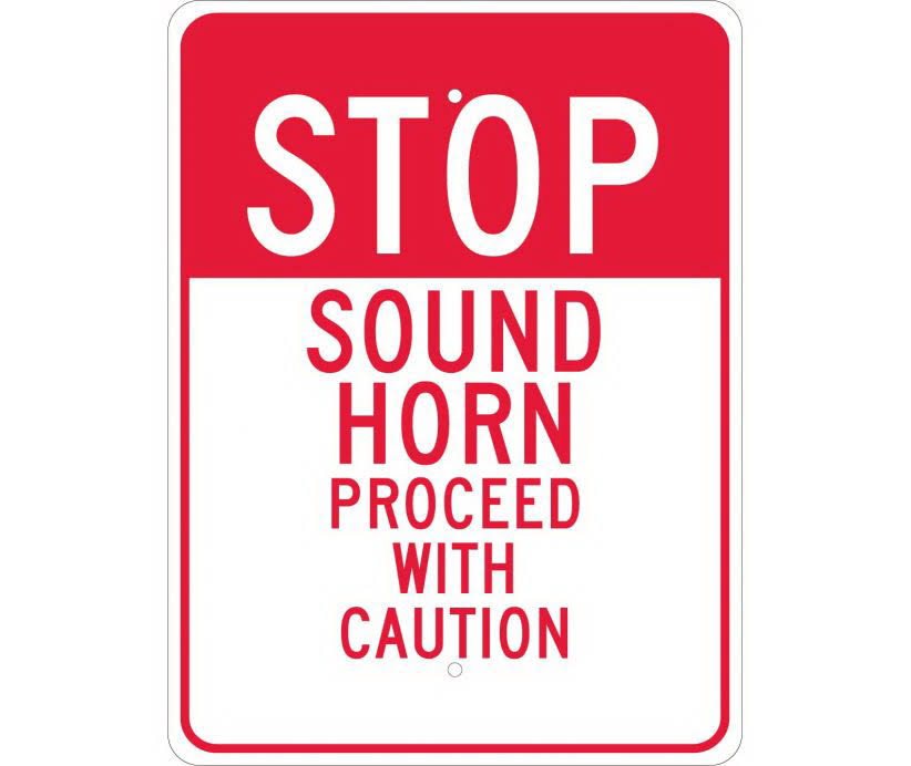Caution Sign F761
