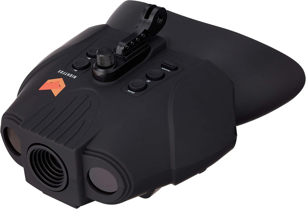Night Vision Goggles Digital Infrared 1x Magnification 75yd Range Rechargeable Battery A6661