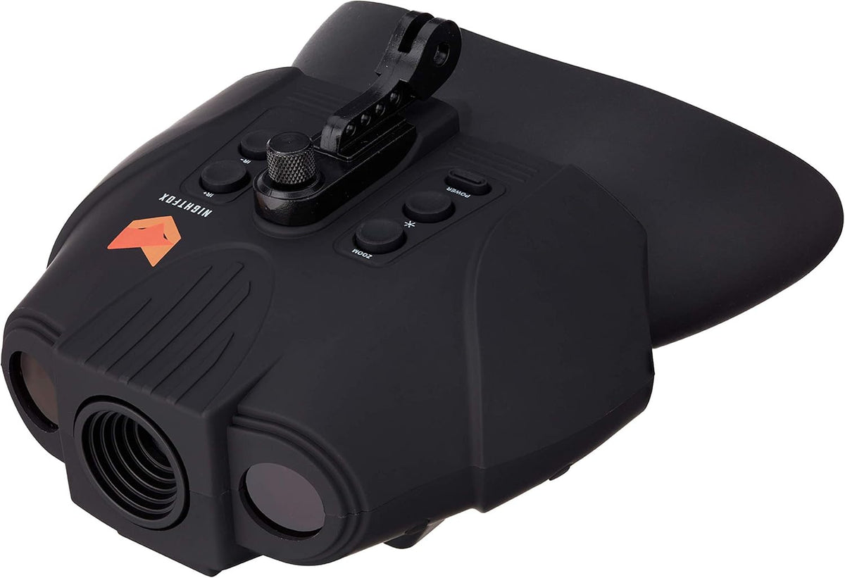 Night Vision Goggles Digital Infrared 1x Magnification 75yd Range Rechargeable Battery A6661