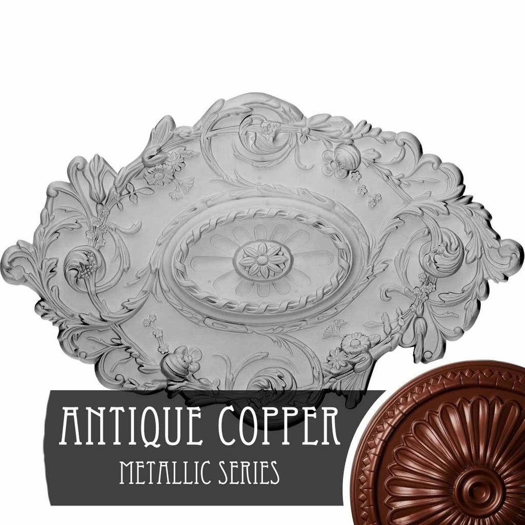 Walnut Ceiling Medallion Z1720