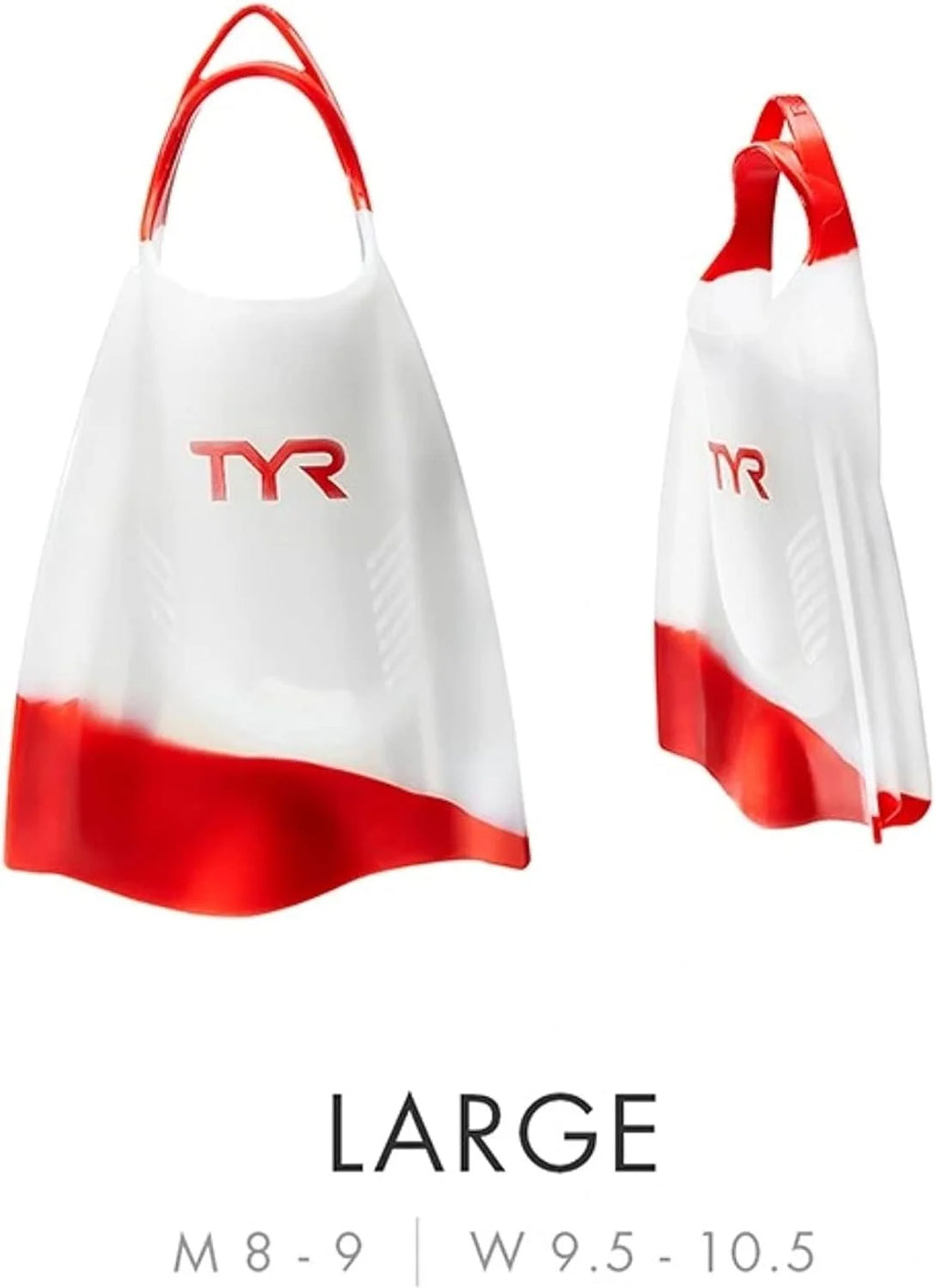 Clear X-Large Swim Training Fins I8592