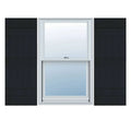 Black Vinyl Board and Batten Shutters Pair G668959