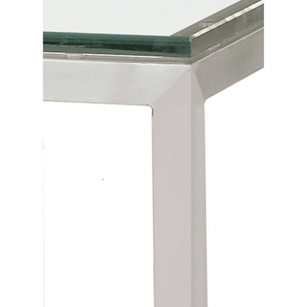 Smoke Tempered Glass Patio Bar Table D32010