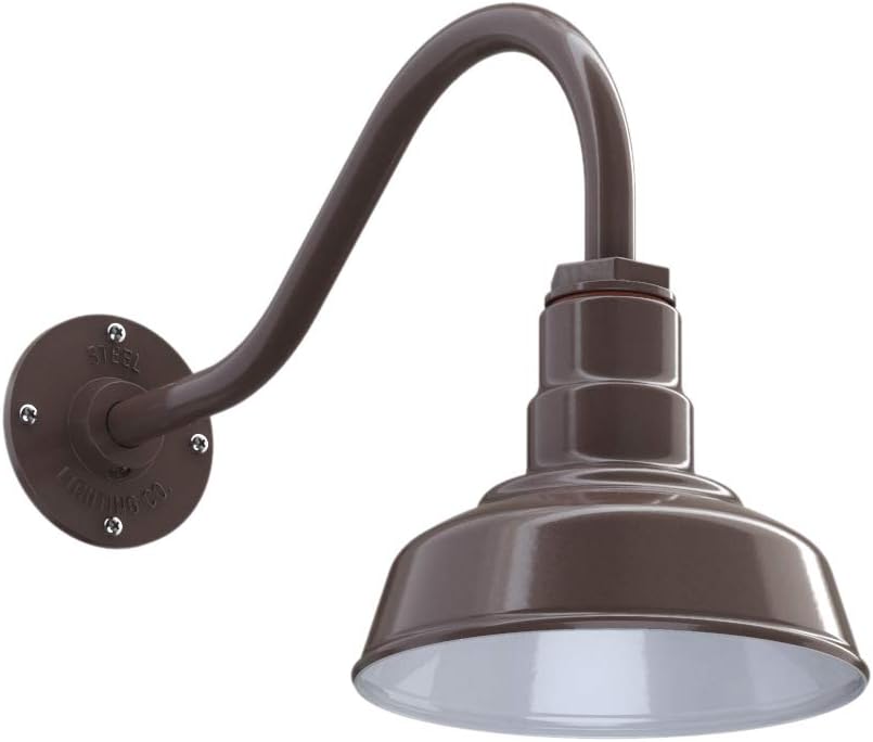 Matte Black Outdoor Wall Mounted Barn Light H9923
