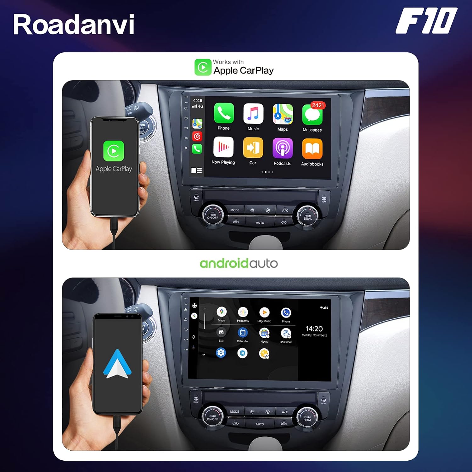 Car Stereo Bluetooth Radio with Touch Screen G687